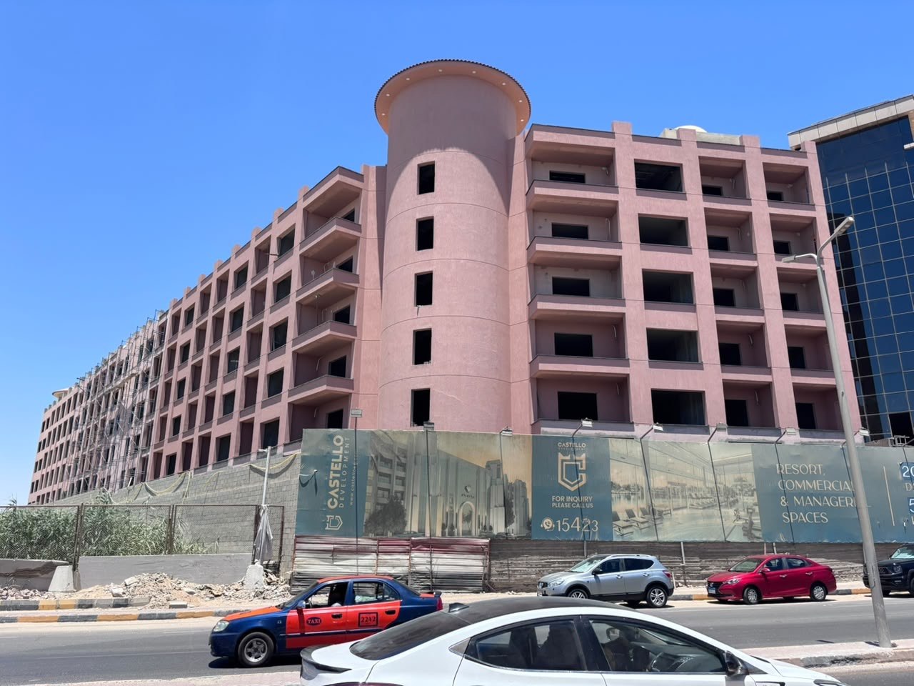 Отделка фасада Atlantis Hurghada