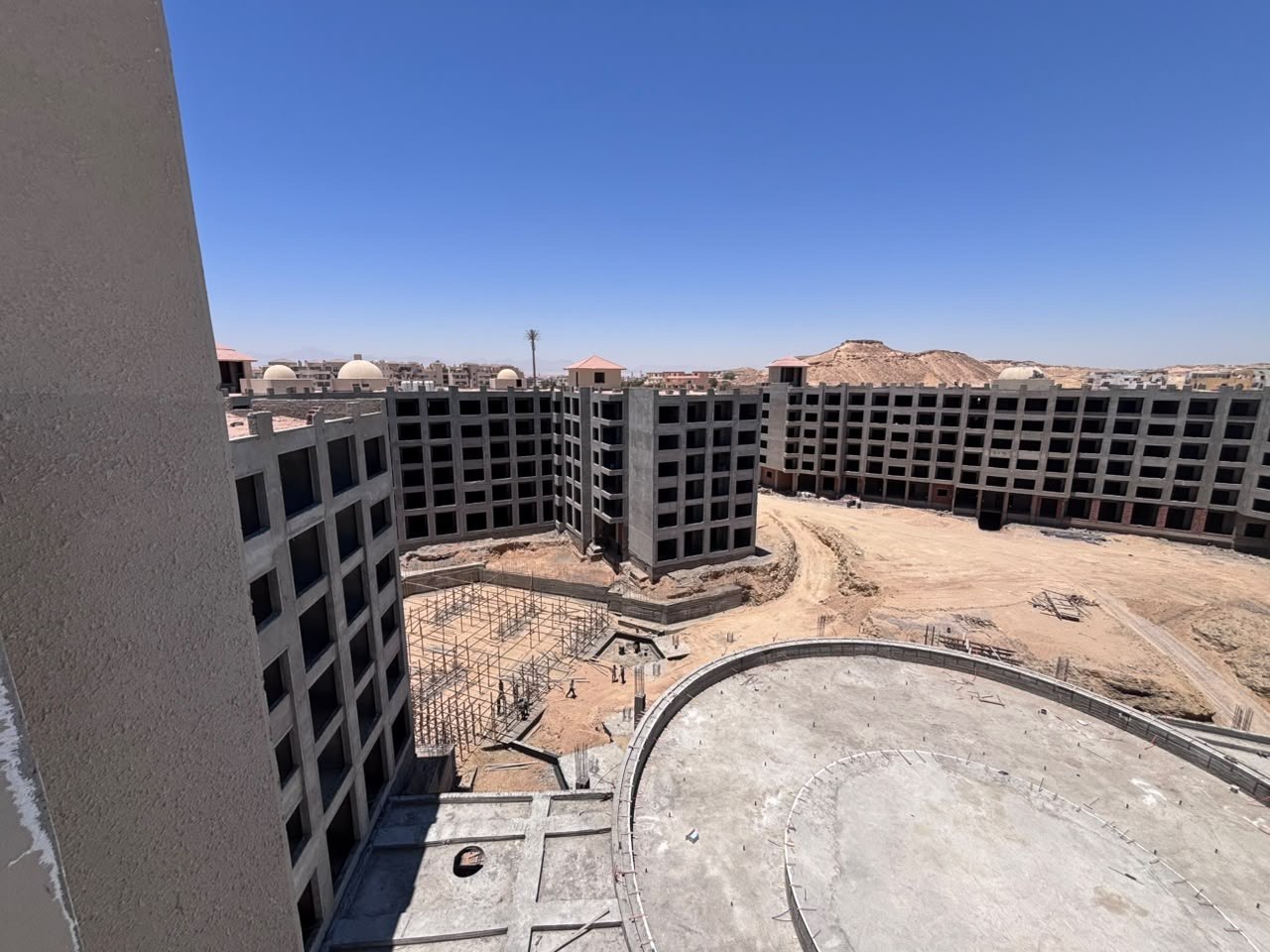 Фундамент и подготовка территории Atlantis Hurghada